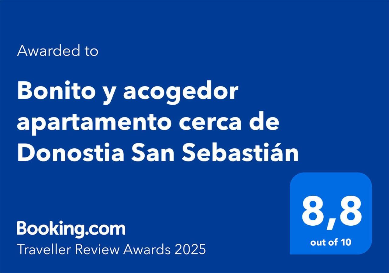 Bonito Y Acogedor Apartamento Cerca De Donostia San Sebastian ليزو المظهر الخارجي الصورة